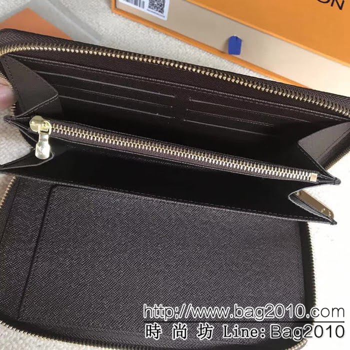 路易威登LV頂級原單 N60003海外原單Damier帆布男士錢夾 ZY1036